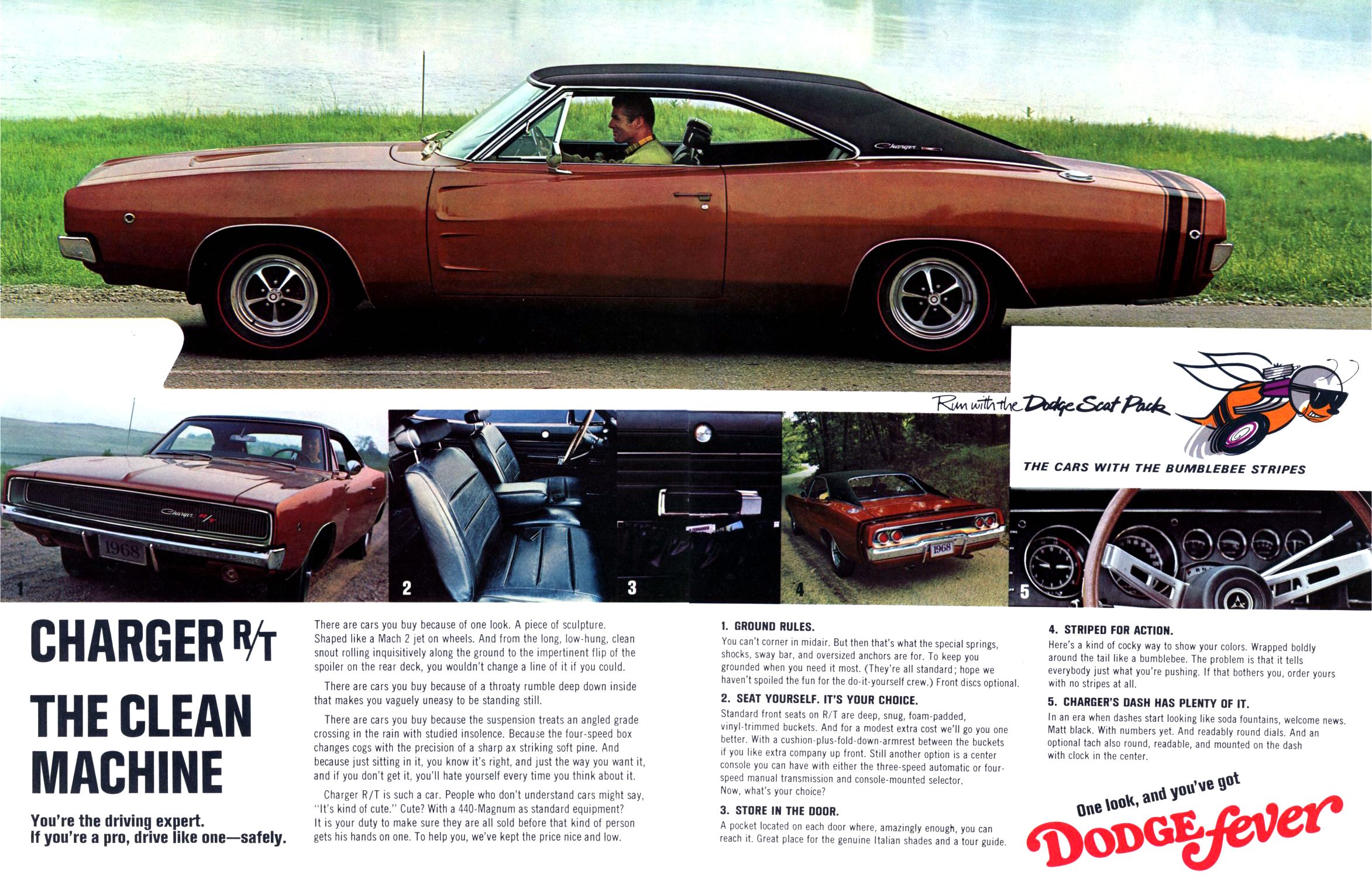 1968 Dodge Scat-Pack Brochure Page 3